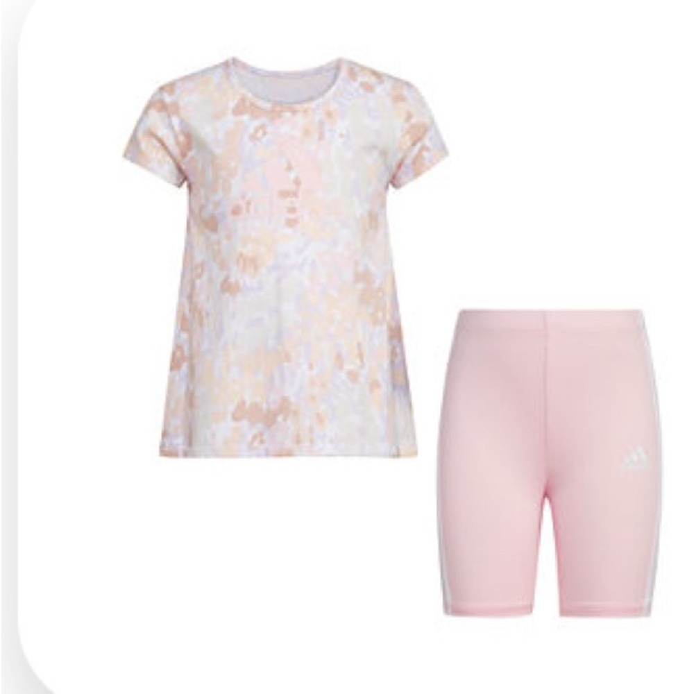 ADIDAS PINK CAMO KIDS OUTFIT